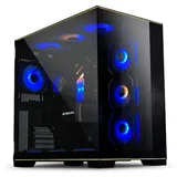 Gabinete Lian Li O11 DYNAMIC EVO RGB, vista frontal e lateral