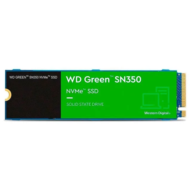 Western Digital WD Green SN350 1 TB, vista da etiqueta