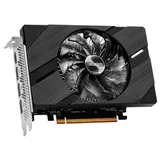 Placa de vídeo ASRock Intel Arc A380 Challenger ITX 6GB OC, 6 GB, vista frontal das ventoinhas