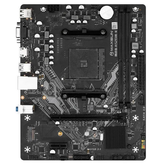 Placa-mãe Maxsun Challenger A520M-K, vista principal