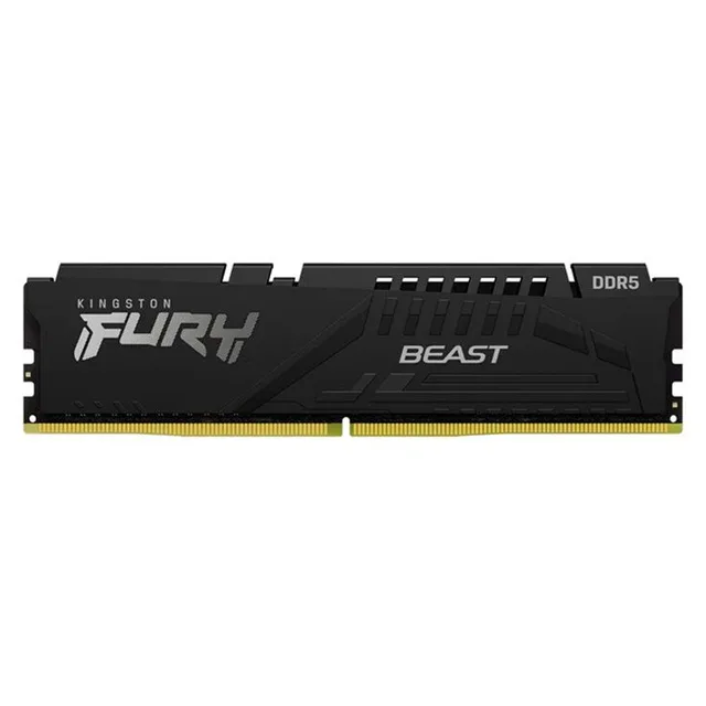 Memória RAM Kingston FURY Beast, 16 GB, 1 módulo(s), vista lateral