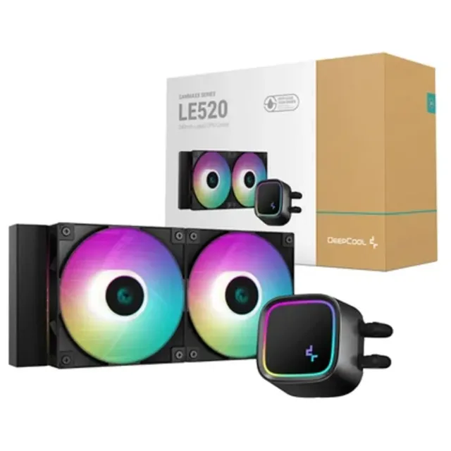 DeepCool LE520, vista em perspectiva