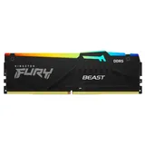 Memória RAM Kingston FURY Beast RGB, 32 GB, 1 módulo(s), vista lateral