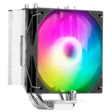 Cooler Aigo Darkflash Ellsworth S31, preto, vista em perspectiva.