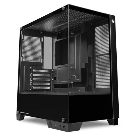 Gabinete Pichau Magpie 4XB, variante Preto, vista principal