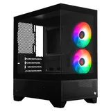 Gabinete Pichau Magpie 4B, variante Preto, vista principal