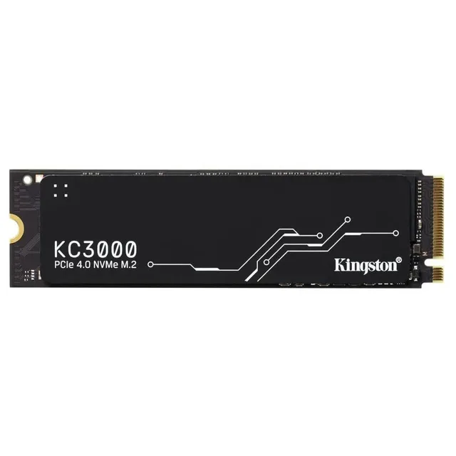 Kingston KC3000 4 TB, vista da etiqueta