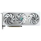 Gigabyte GeForce RTX 5060 Ti AERO OC 8G, placa sem embalagem com o lado das ventoinhas visível
