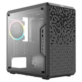 Gabinete Cooler Master Masterbox Q300L Rainbow, variante Preto, vista principal
