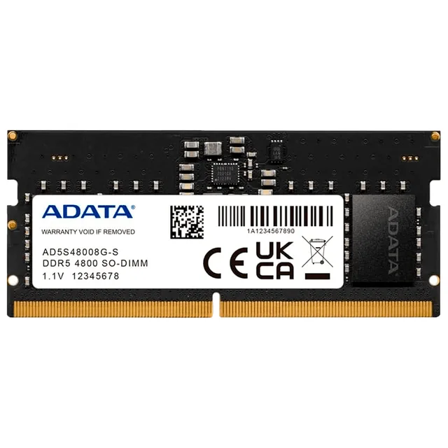 Memória ADATA Premier AD5S48008G-S 8 GB DDR5, vista principal
