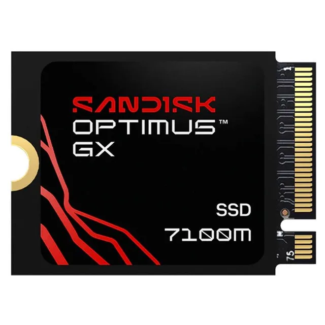 Armazenamento SanDisk Optimus GX 7100M, SKU SDSP71200TAT-000E0.