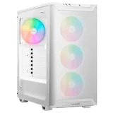 Gabinete Be Quiet! Pure Base 501 LX, branco, vista frontal e lateral
