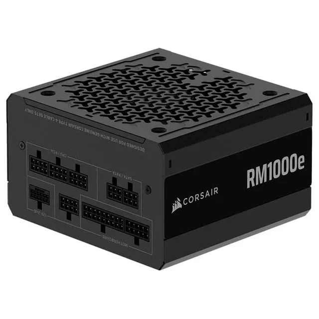 Corsair RM1000e em perspectiva