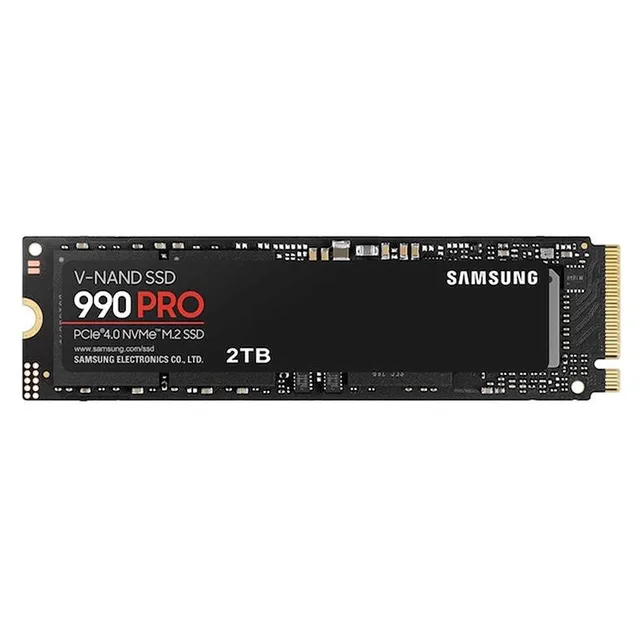Armazenamento Samsung 990 Pro, SKU MZ-V9P2T0B-AM.