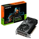 Gigabyte GeForce RTX 5060 WINDFORCE MAX OC V2 8G, vista frontal das ventoinhas