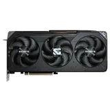 Placa de vídeo Gigabyte Radeon RX 9070 XT GAMING 16G, 16 GB, vista frontal das ventoinhas