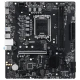 Placa-mãe MSI PRO H610M-B DDR5, vista frontal, sem perspectiva