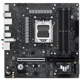 Placa-mãe ASUS TUF GAMING B850M-PLUS WIFI, vista frontal, sem perspectiva