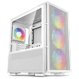 Gabinete DeepCool CH560, variante branco, vista do produto