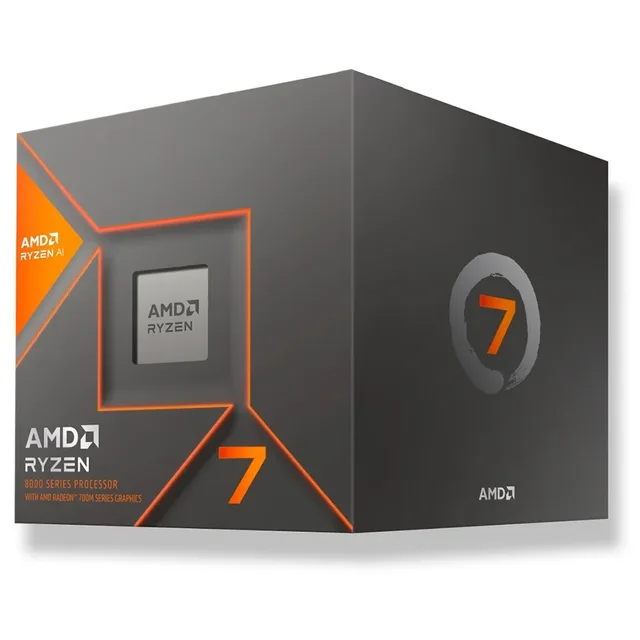 Embalagem do processador AMD Ryzen 7 8700G