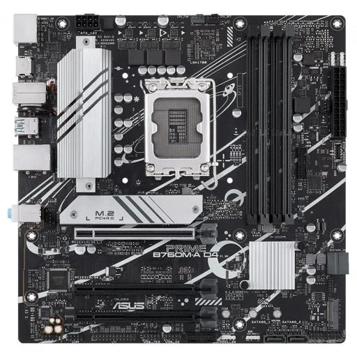 Placa-mãe ASUS Prime B760M-A D4, vista principal