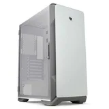 Gabinete Pichau Pouter 3 Lateral De Vidro Branco, variante branco, vista do produto