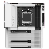 Placa-mãe NZXT N7 B850 branca, vista frontal