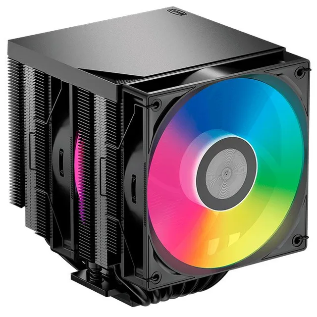 Cooler CPS PCCooler RT720TC, vista em perspectiva.