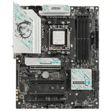 Placa-mãe MSI B850 GAMING PLUS WIFI, vista frontal, sem perspectiva