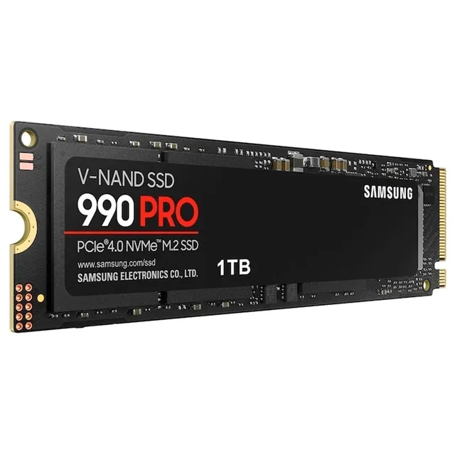 Samsung 990 PRO 1 TB, vista da etiqueta