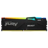 Memória RAM Kingston FURY Beast RGB, 8 GB, 1 módulo(s), vista lateral