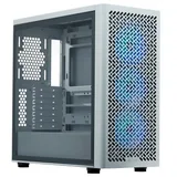 Gabinete Cooler Master Elite 502, vista frontal e lateral