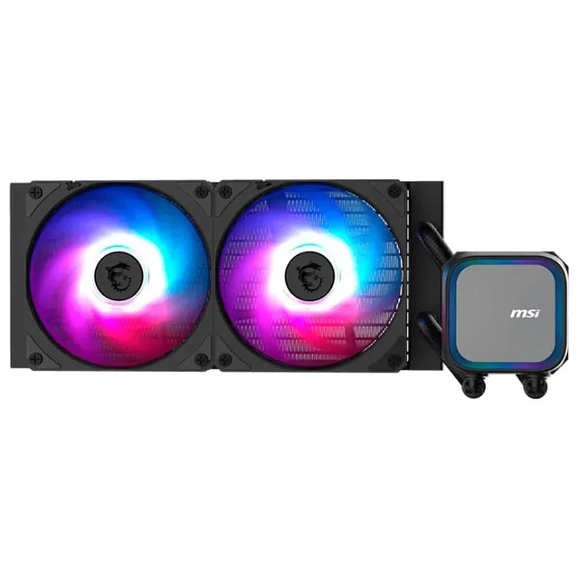 MSI MAG CORELIQUID A13 240, vista em perspectiva