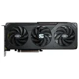Placa de vídeo Gigabyte Radeon RX 9060 XT GAMING OC 16G, 16 GB, vista frontal das ventoinhas