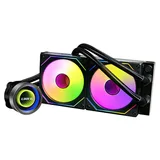 Cooler Lian Li GA II TRINITY SL-INF 240, vista em perspectiva.