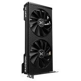 Placa de vídeo XFX Radeon RX 7600 Speedster SWFT210, 8 GB, vista frontal das ventoinhas