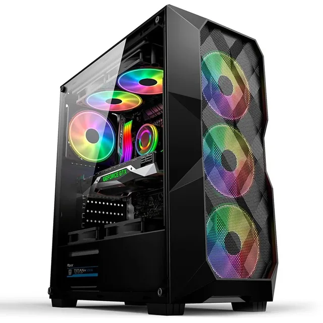 Gabinete Hayom GB1710, vista frontal e lateral