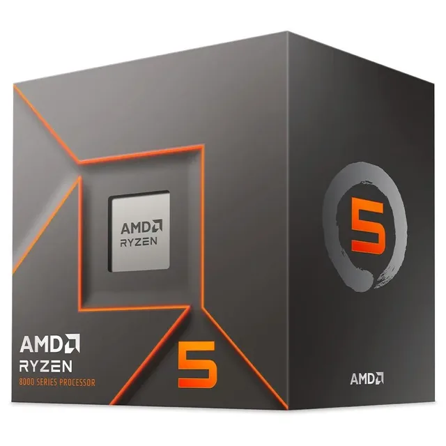 Embalagem do processador AMD Ryzen 5 8400F