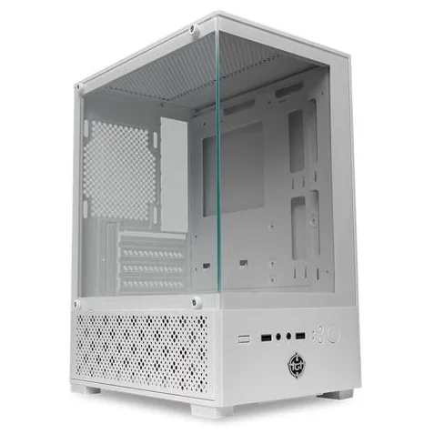 Gabinete TGT Legion, variante Branco, vista principal