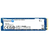 SSD Kingston NV3 1 TB, face da etiqueta em vista frontal