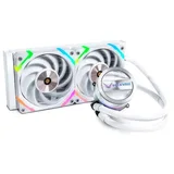 Cooler Valkyrie DRAGONFANG GL240W, vista principal
