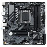 Placa-mãe Gigabyte B650M D3HP, vista frontal, sem perspectiva