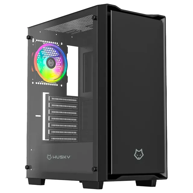 Gabinete Husky Dome 110, vista frontal e lateral