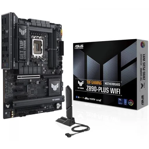 Placa-mãe ASUS TUF Gaming Z890-Plus WiFi, vista principal