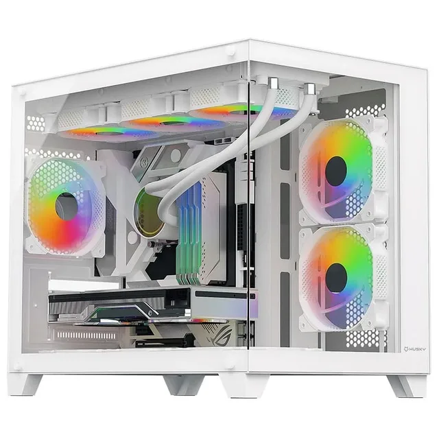 Gabinete Husky Dome 210, vista frontal e lateral