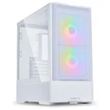Gabinete Lian Li LANCOOL 207, vista frontal e lateral
