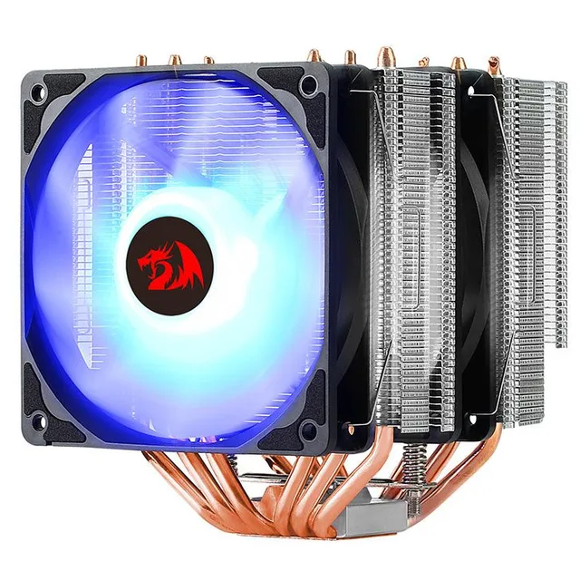 Cooler Redragon RIND, vista em perspectiva.