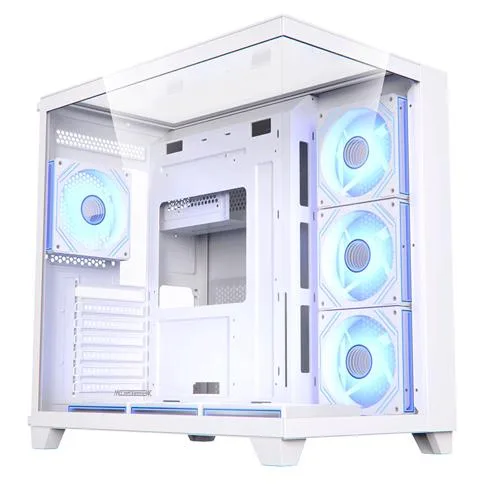 Gabinete Acegeek Horizon, variante Branco, vista principal