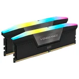 Corsair VENGEANCE RGB, vista lateral do kit com 2 módulos de 8 GB