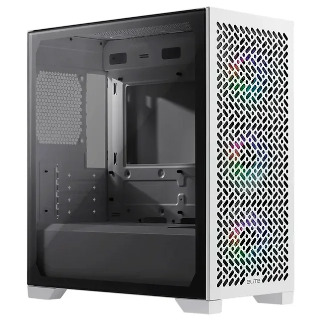 Gabinete Cooler Master Elite 302, vista frontal e lateral